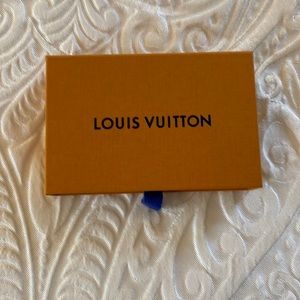 Louis Vuitton Box with Canvas Sack
